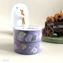 Load image into Gallery viewer, Halloween clear tape &quot;ghost/pumpkin/haunted house&quot; by DAISO
