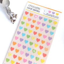 Carica l&#39;immagine nel visualizzatore di Gallery, chocotto seal &quot;Colorful&quot; mini sticker from Japan&lt;GAIA&gt;
