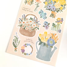 Lade das Bild in den Galerie-Viewer, Sticker selection &quot;Blooming Flowers&quot; from Japan&lt;GAIA&gt;
