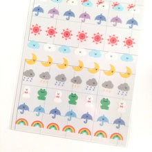 Lade das Bild in den Galerie-Viewer, Schedule Sticker &quot;weather/feeling&quot; from Japan&lt;GAIA&gt;
