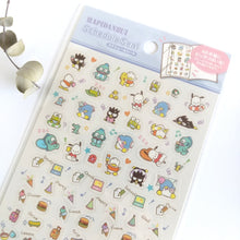 Load image into Gallery viewer, Sanrio Schedule Seal mini sticker, Just the right size for Hobonichi!
