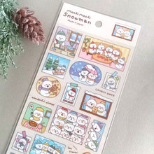 Carica l&#39;immagine nel visualizzatore di Gallery, Sheet sticker &quot;Mochi Mochi Snowman&quot; by GAIA
