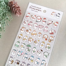 Carica l&#39;immagine nel visualizzatore di Gallery, Sheet sticker &quot;Mochi Mochi Snowman&quot; by GAIA
