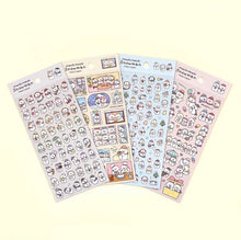 Carica l&#39;immagine nel visualizzatore di Gallery, Sheet sticker &quot;Mochi Mochi Snowman&quot; by GAIA
