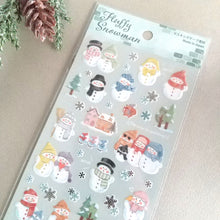 Carica l&#39;immagine nel visualizzatore di Gallery, Fluffy Snowman 2023 New design sticker by GAIA
