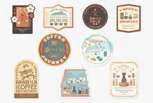 Charger l&#39;image dans la galerie, TRAVELER’S notebook for Starbucks Reserve® Roastery Stickers Set
