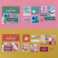 Carica l&#39;immagine nel visualizzatore di Gallery, Flake sticker &quot;Sopo Time&quot; from Japan&lt;GAIA&gt;
