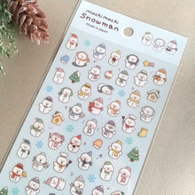 Carica l&#39;immagine nel visualizzatore di Gallery, Sheet sticker &quot;Mochi Mochi Snowman&quot; by GAIA
