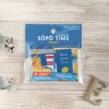 Carica l&#39;immagine nel visualizzatore di Gallery, Flake sticker &quot;Sopo Time&quot; from Japan&lt;GAIA&gt;
