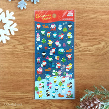 Charger l&#39;image dans la galerie, Christmas sticker &quot;Colorful sant/Colorful snowman/Motif” Foil sticker
