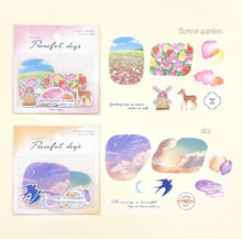 Carica l&#39;immagine nel visualizzatore di Gallery, Peaceful days flake sticker from Japan&lt;GAIA&gt;
