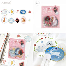 Charger l&#39;image dans la galerie, Clear flake sticker &quot;Maiden brooch&quot; By BGM
