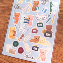 Load image into Gallery viewer, Stationery days Sticker -Animals- from Japan&lt;GAIA&gt;
